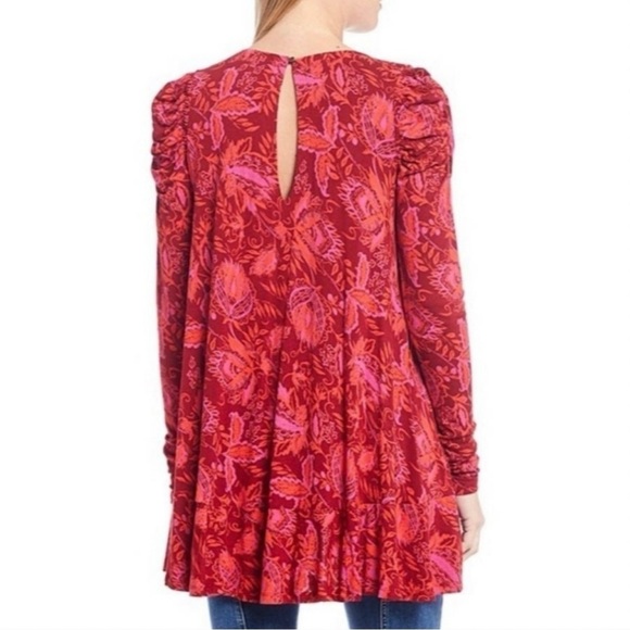 Free people Hello Lover ruched sleeve mini dress - Picture 12 of 12